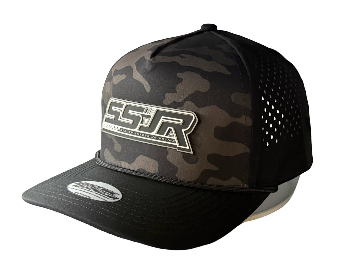 Black Camo SSJR Trucker Hat