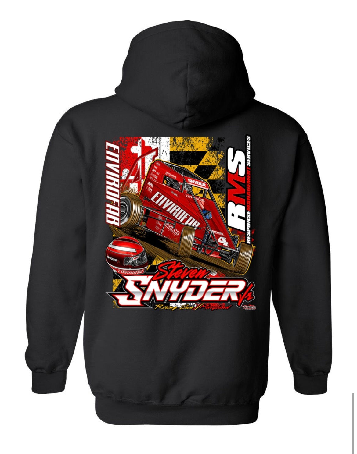 Steven Snyder Jr (Indy Black Hoodie)