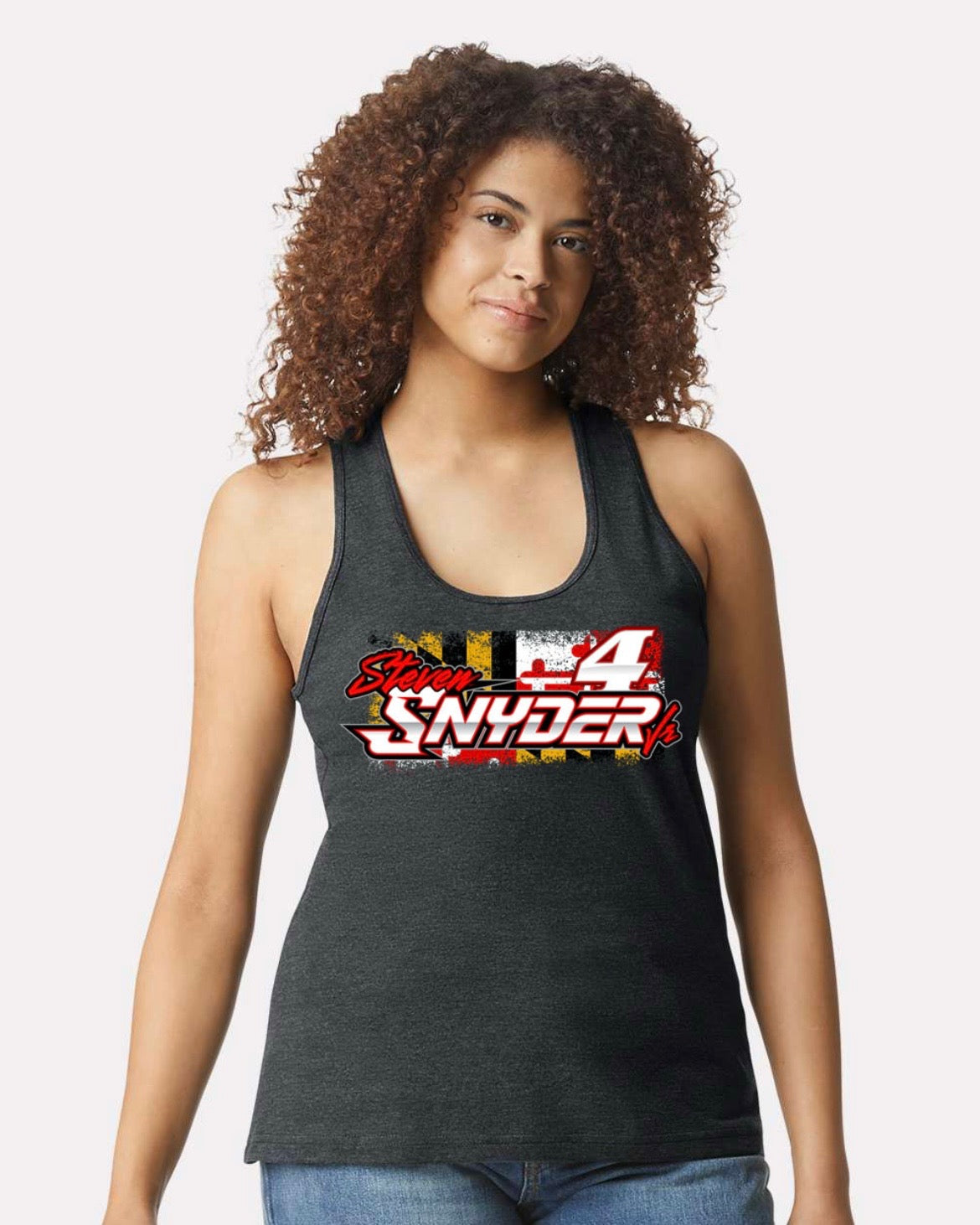 Steven Snyder Jr (Black Mist Gildan Racer Back)