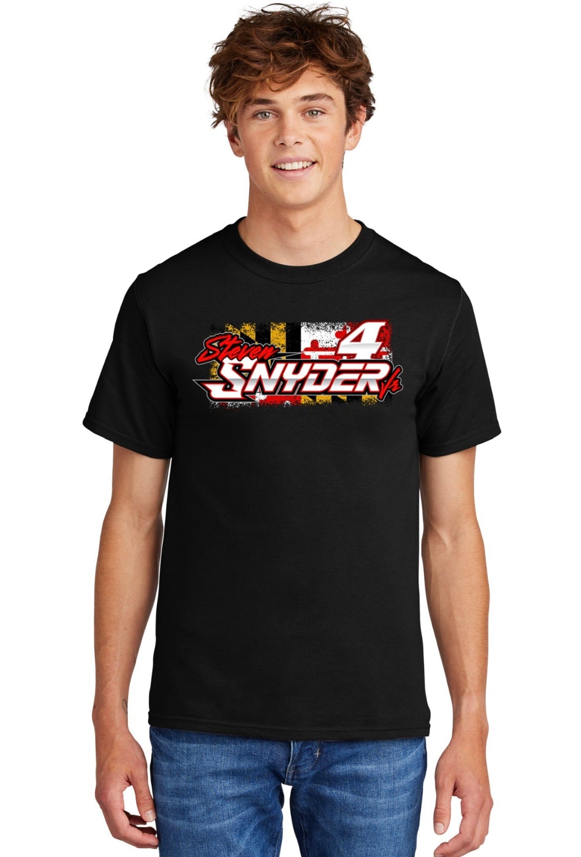 Steven Snyder Jr (Black Gildan Softstyle T-Shirt)